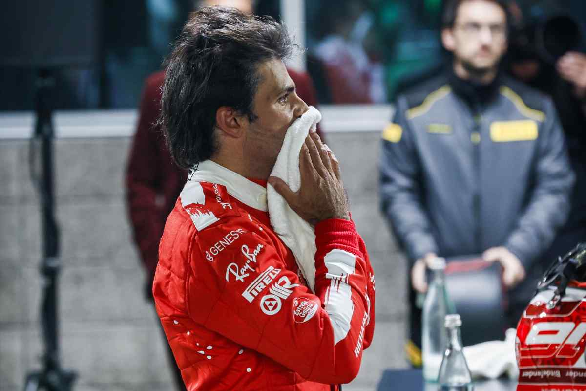 Sainz bufera addio Ferrari