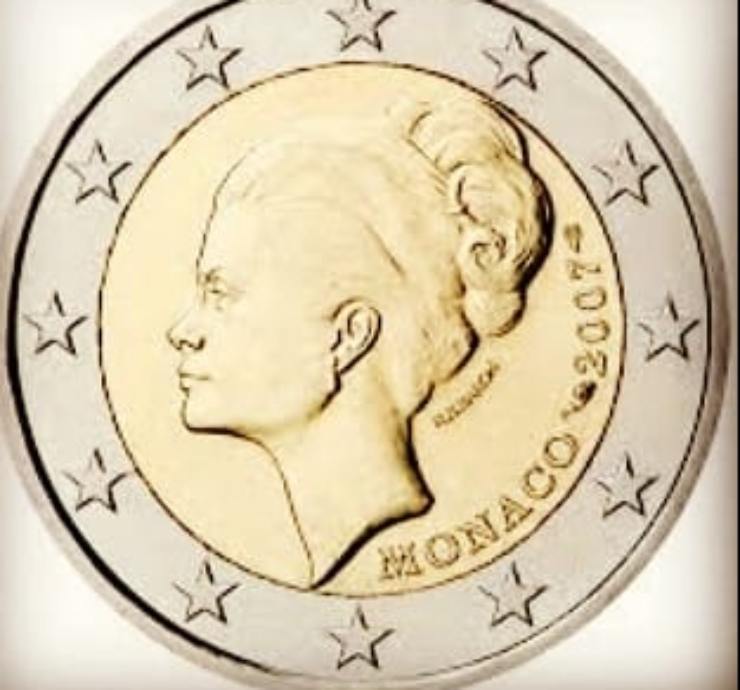 2 euro Grace Kelly