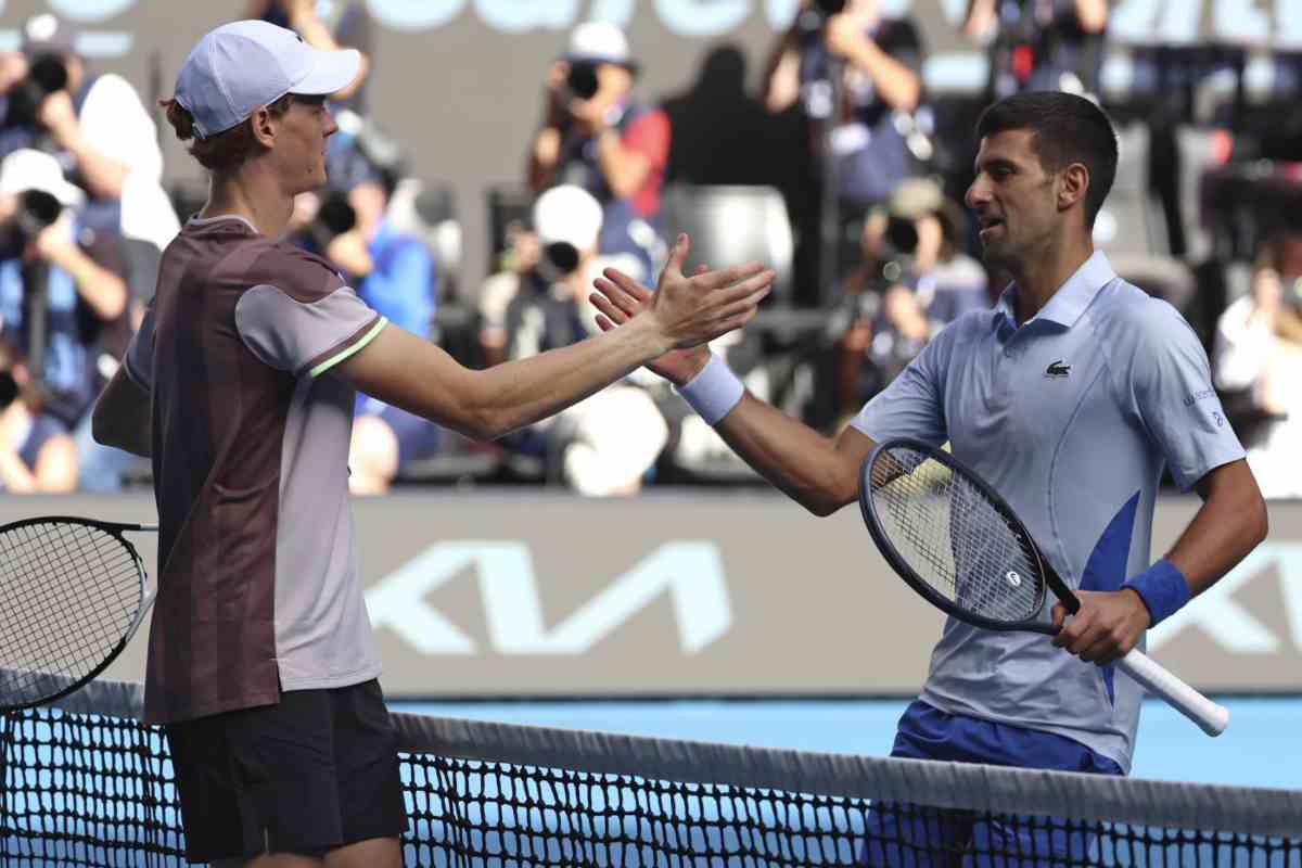 Sinner ha sconfitto Djokovic a Melbourne