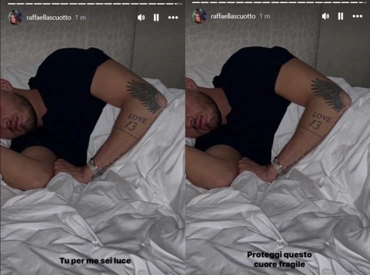 Uomini e Donne, Raffaella condivide una foto di Brando a letto