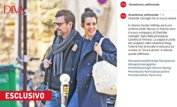 La principessa Charlotte viene paparazzata con il compagno