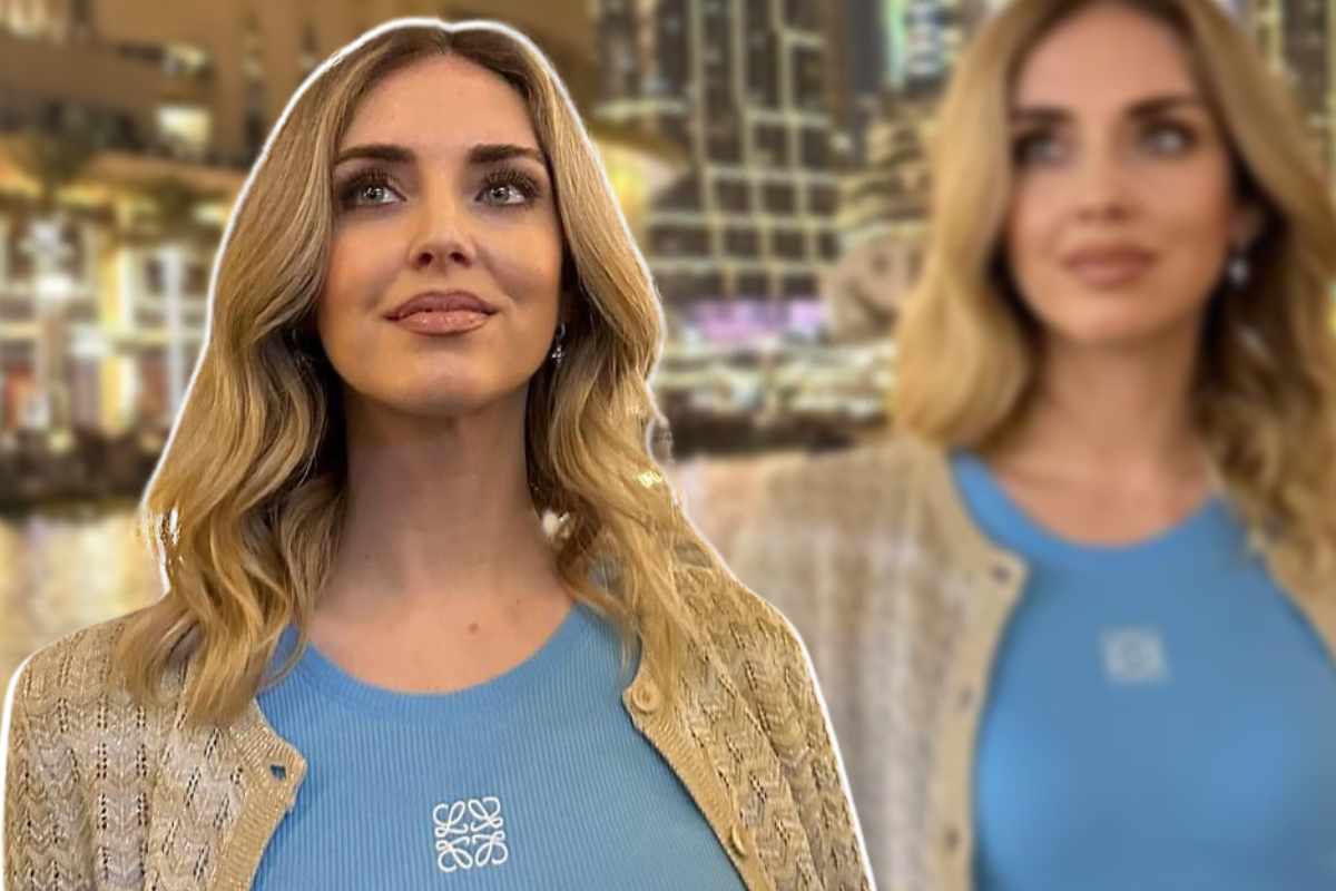 Chiara Ferragni vola a Dubai senza Fedez