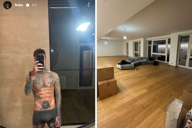 Fedez mostra la sua nuova dimora