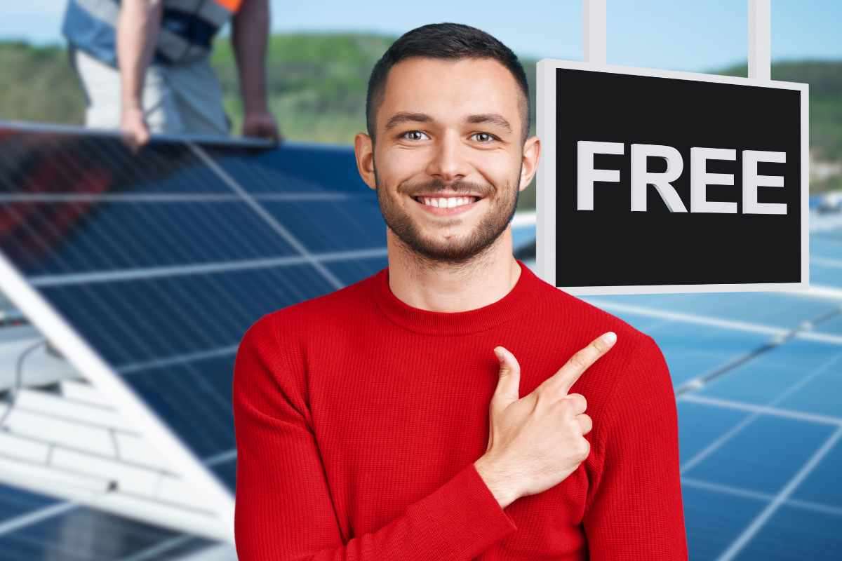 l'impianto fotovoltaico