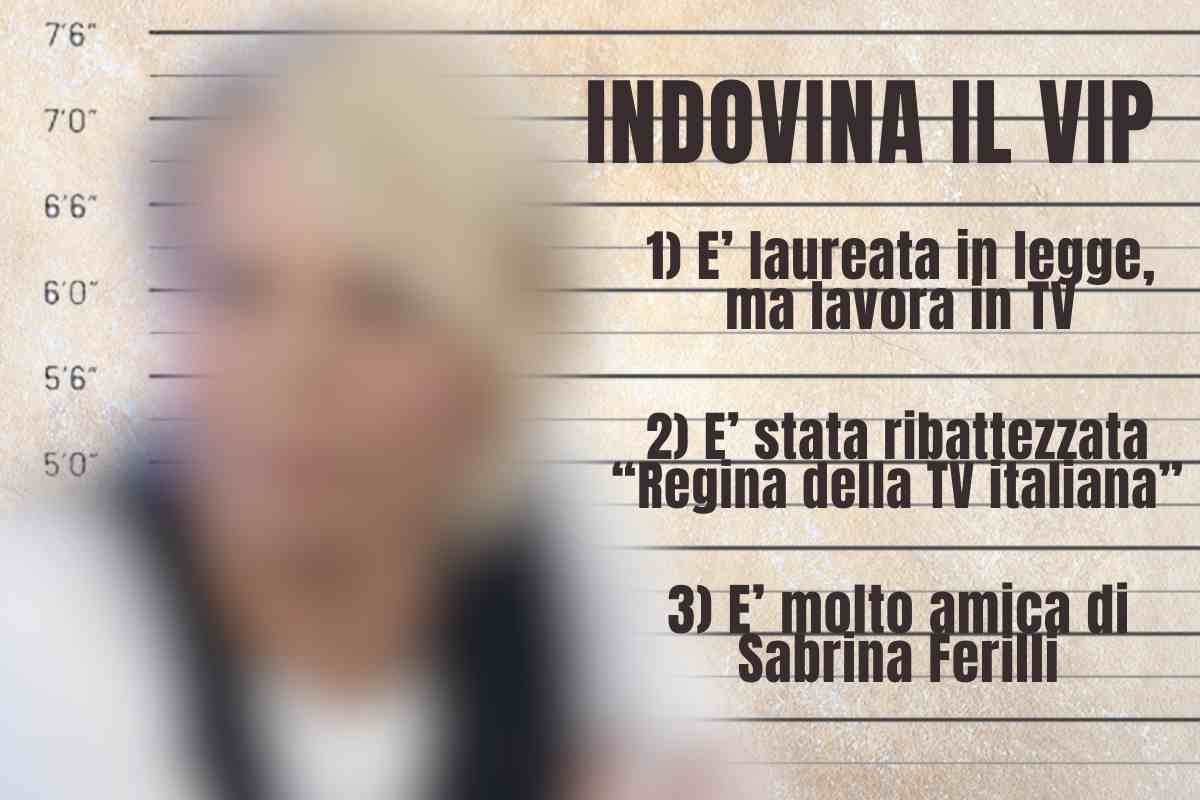 Indovina il vip in soli 10 secondi