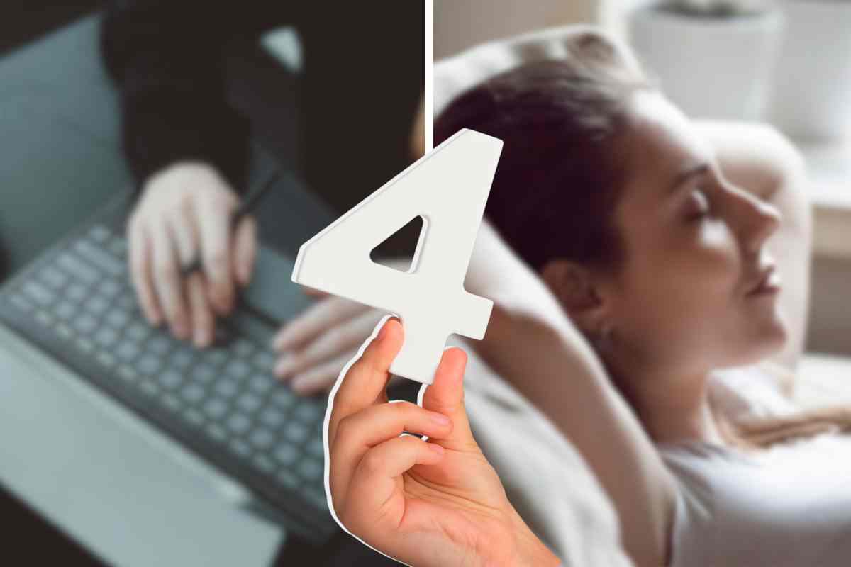 Lavorare 4 giorni anziché 7, quali sono i benefici