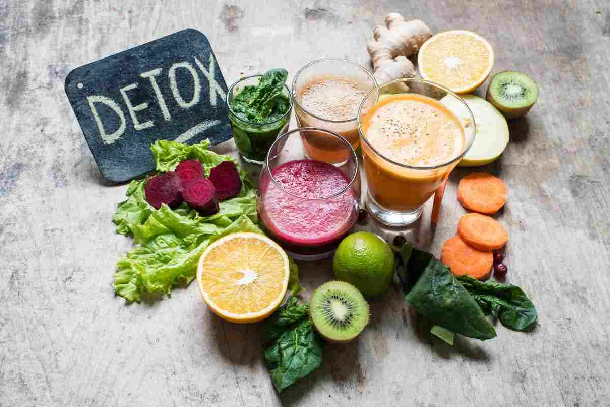 dieta detox  disintossicare l'organismo