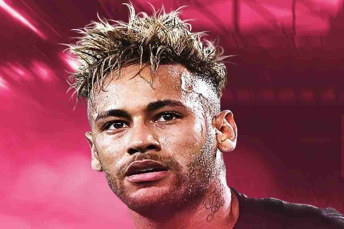 Un'immagine di Neymar tratta da un video