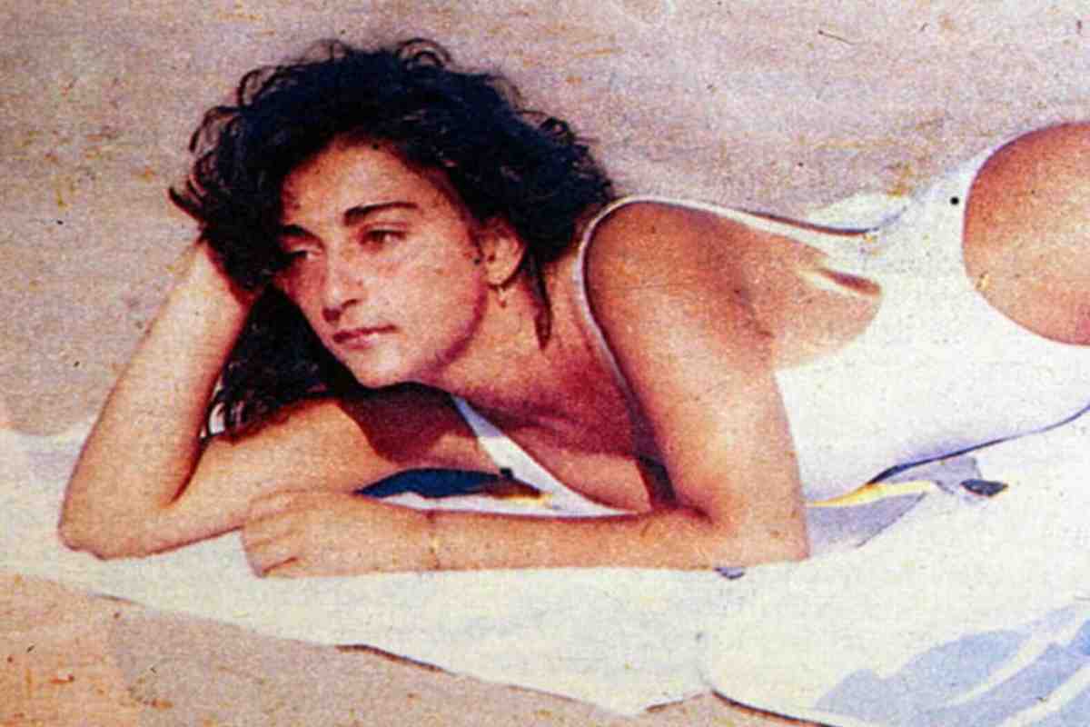 un primo piano di Simonetta Cesaroni